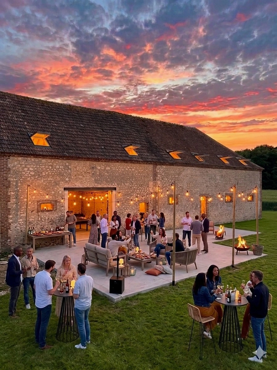 villa perchée maison privative festive location salle séminaire teambuilding cousinade fêtes