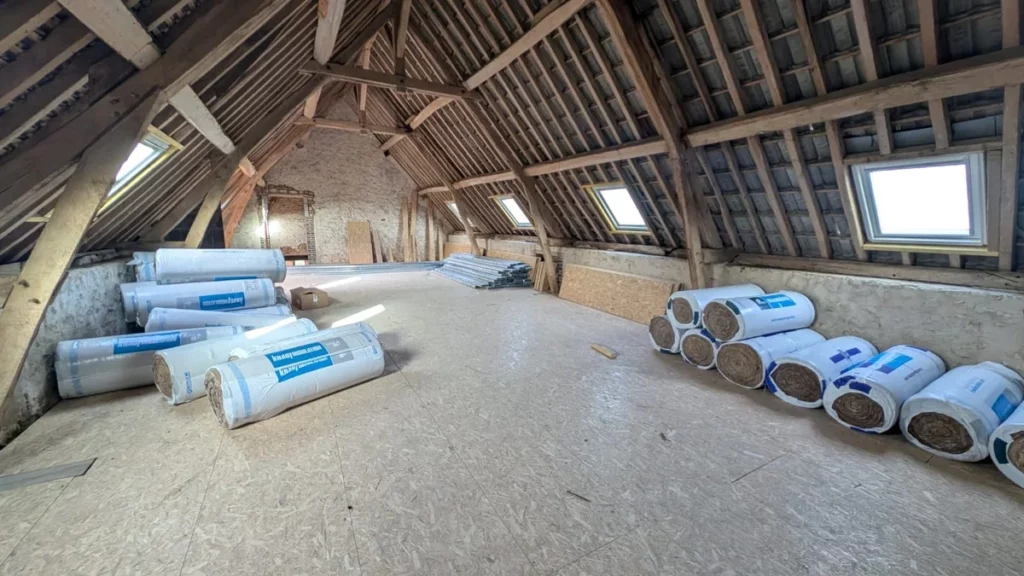 villa perchée maison privative perche - travaux